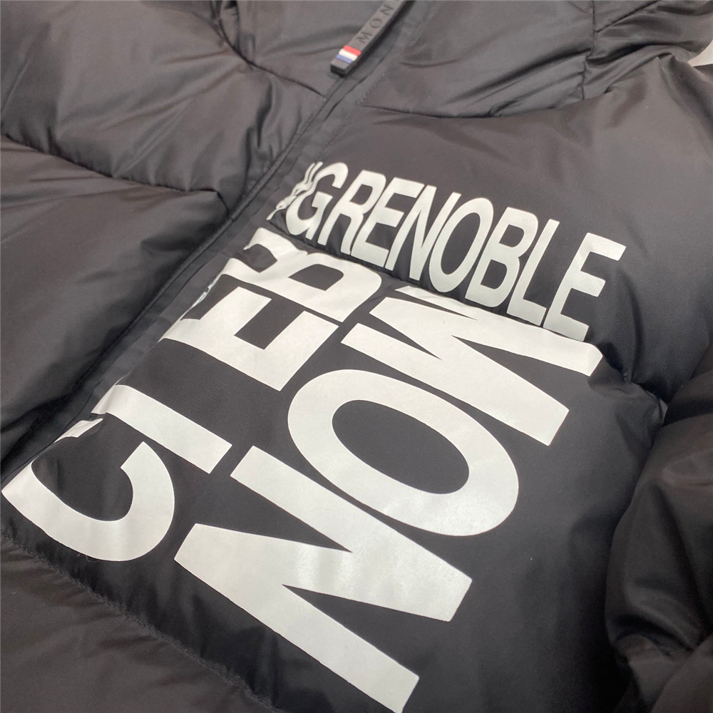 Moncler Grenoble Down Jacket In Black - PerfectKickZ