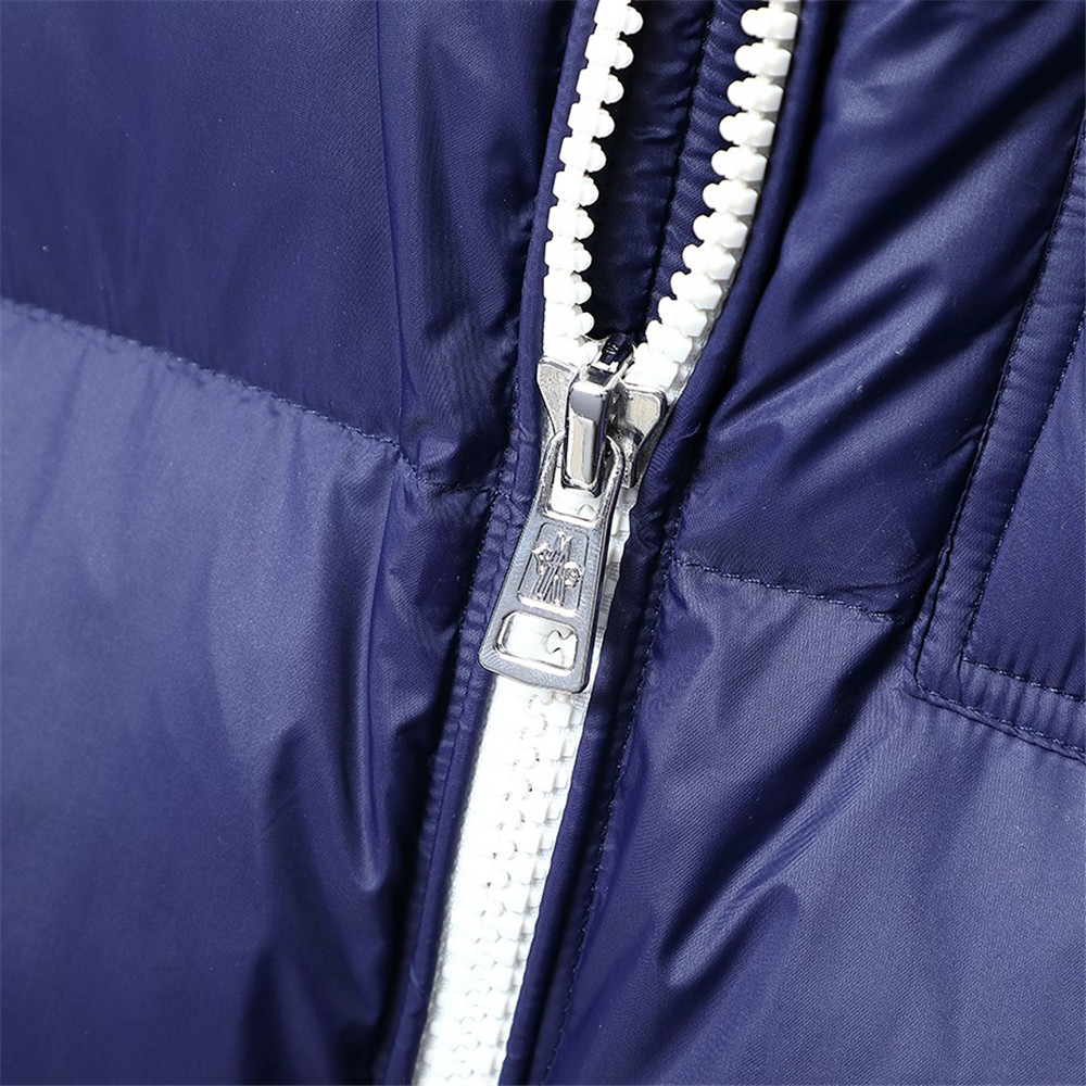 Moncler Montbeliard Short Down Jacket(Blue) - PerfectKickZ