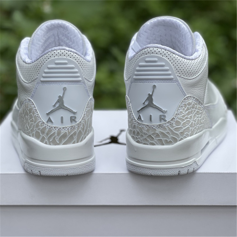 Jordan AJ3 “Triple White” Sneaker 136064-111 - PerfectKickZ