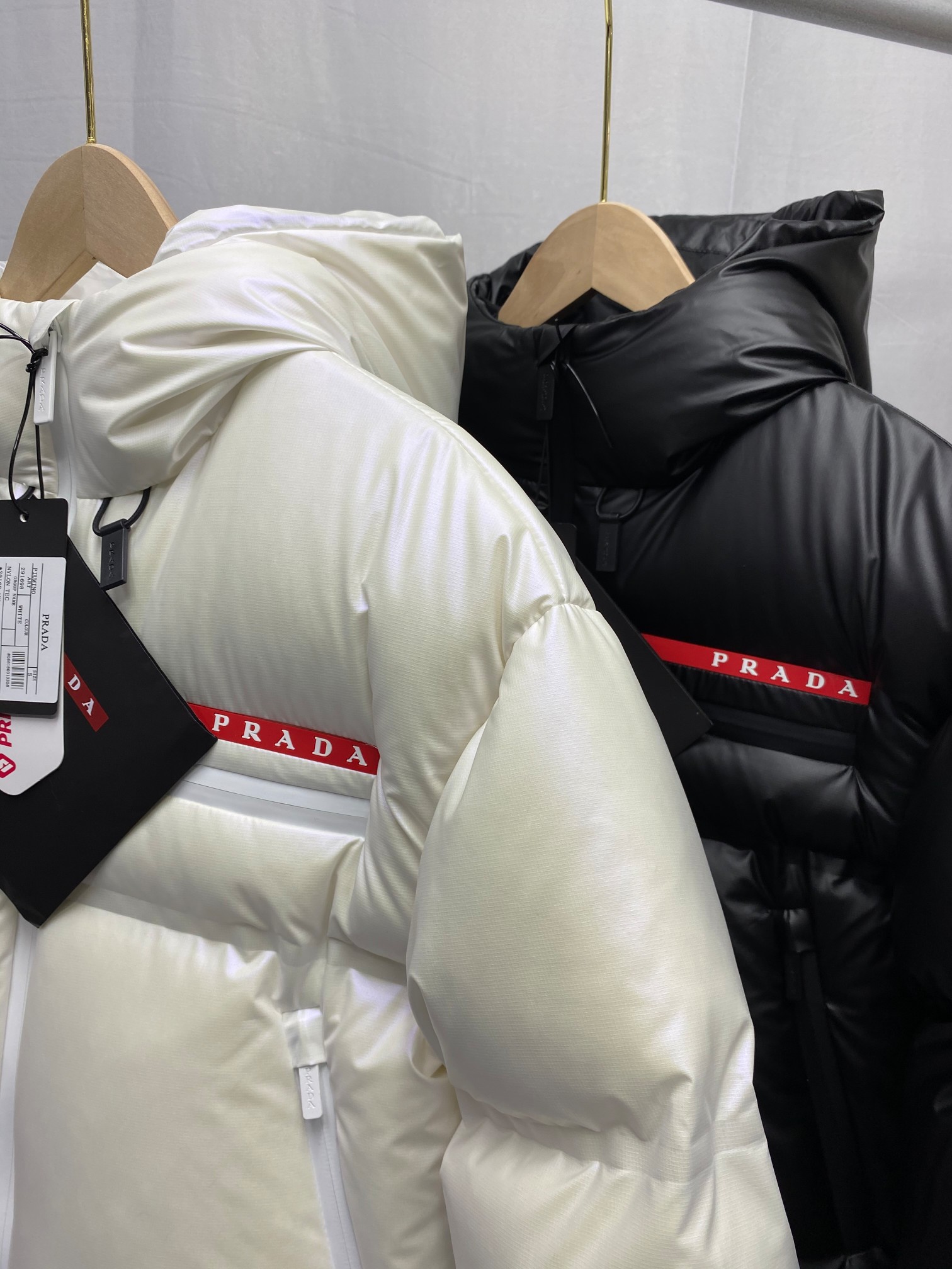 Prada Light Nylon Hooded Puffer Jacket - PerfectKickZ