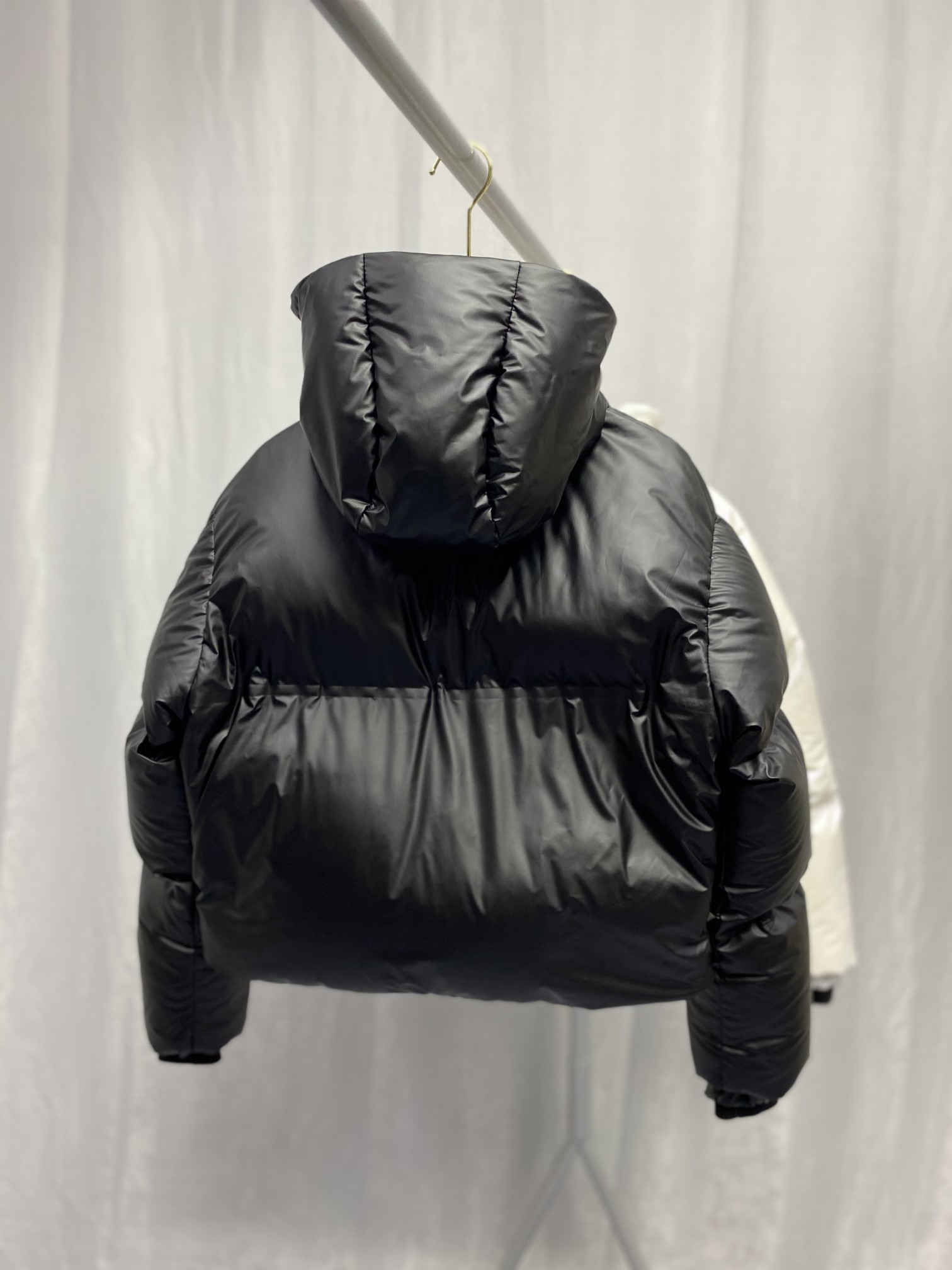 Prada Light Nylon Hooded Puffer Jacket - PerfectKickZ