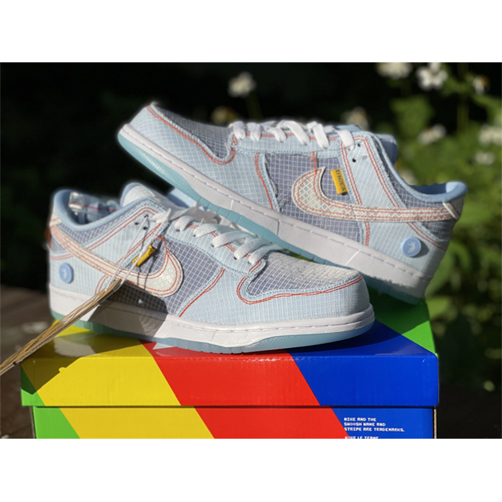 Union X Nike Dunk Low "Midnight Navy" Sneakers - PerfectKickZ