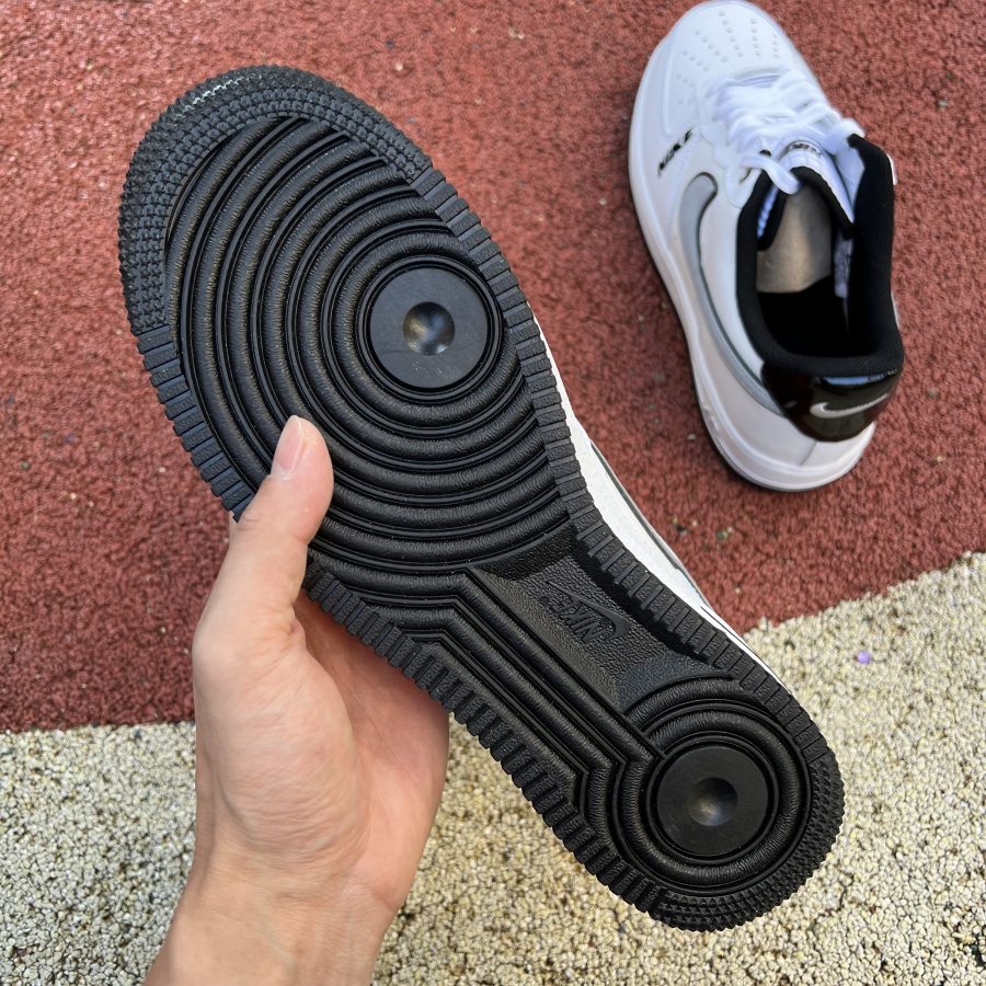 Nike Low Sneaker Air Force 1 '07 LV8 White Grey - PerfectKickZ