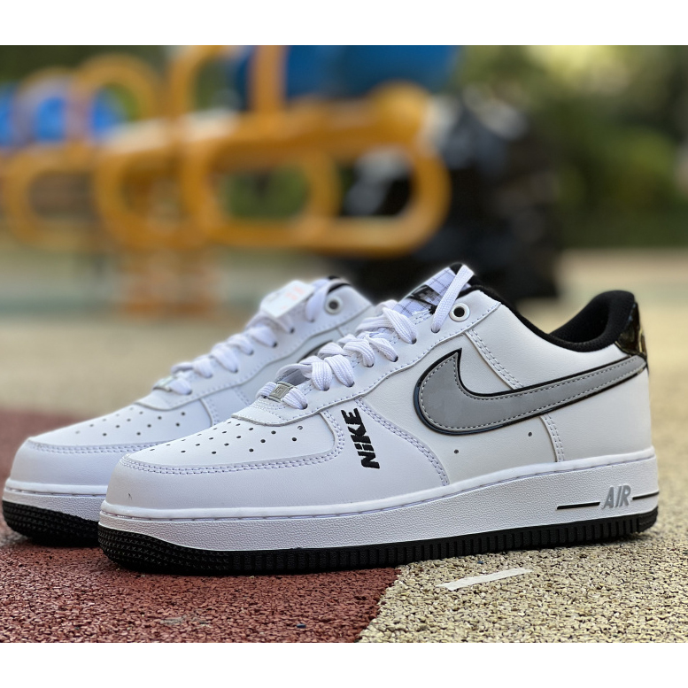 Nike Low Sneaker Air Force 1 '07 LV8 White Grey - PerfectKickZ