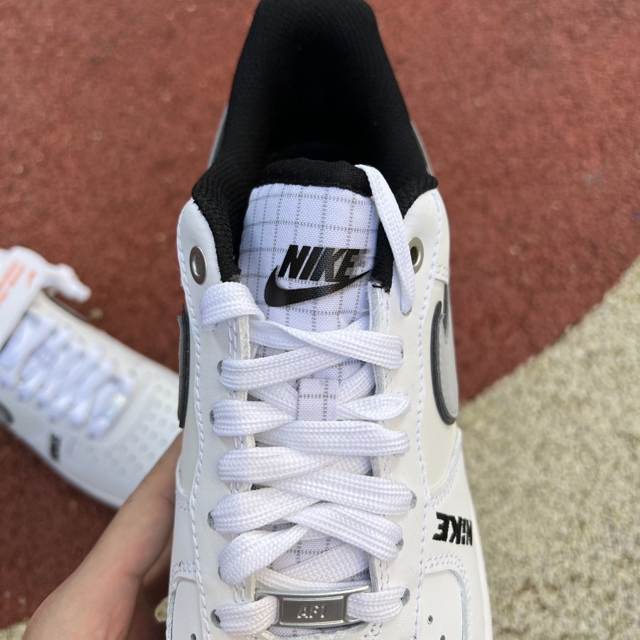 Nike Low Sneaker Air Force 1 '07 LV8 White Grey - PerfectKickZ