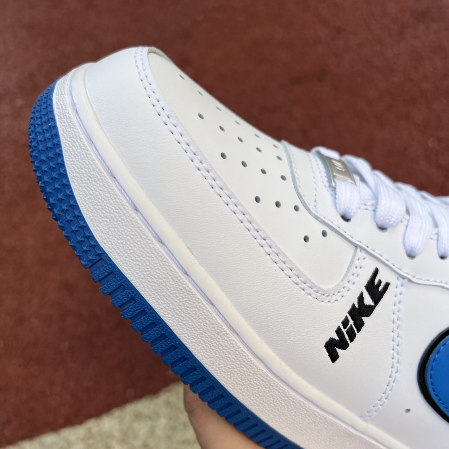 Nike Low Sneaker Air Force 1 '07 LV8 White Blue  - PerfectKickZ