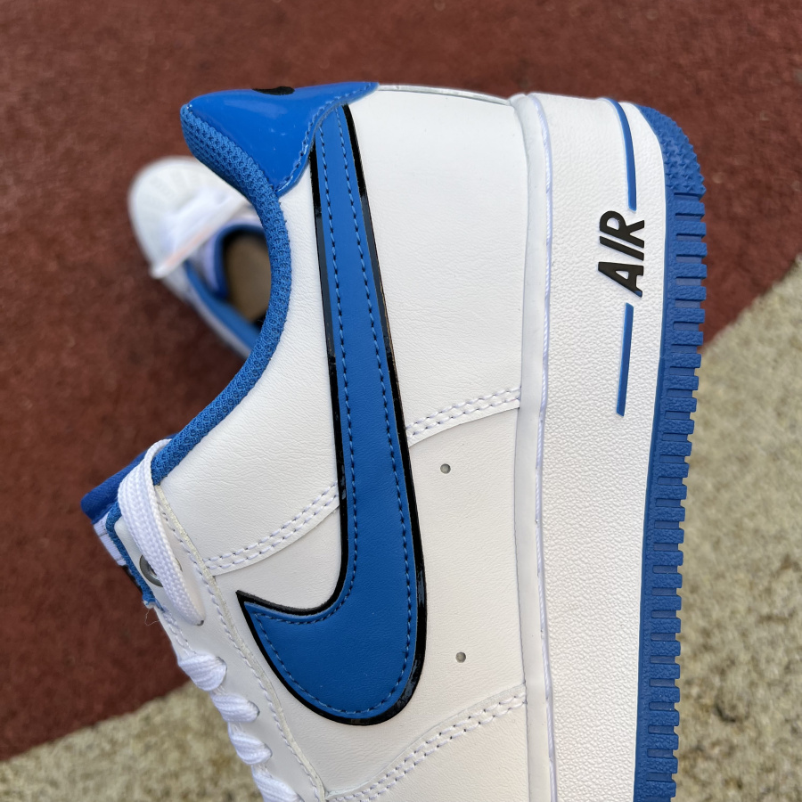Nike Low Sneaker Air Force 1 '07 LV8 White Blue  - PerfectKickZ