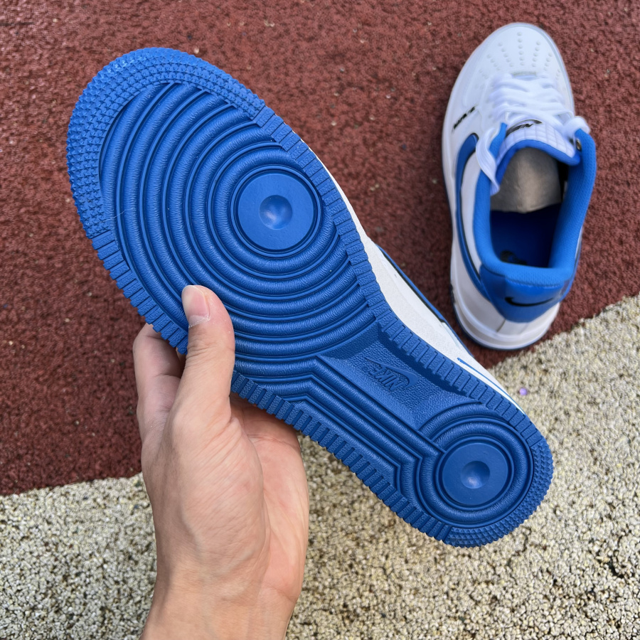 Nike Low Sneaker Air Force 1 '07 LV8 White Blue  - PerfectKickZ