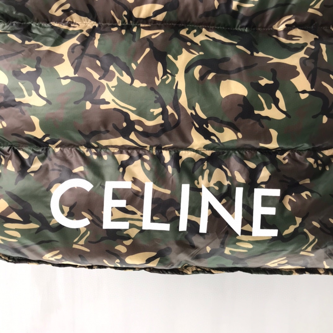 Celine  Loose Jacket In Printed Nylon(Detachable Hood) - PerfectKickZ