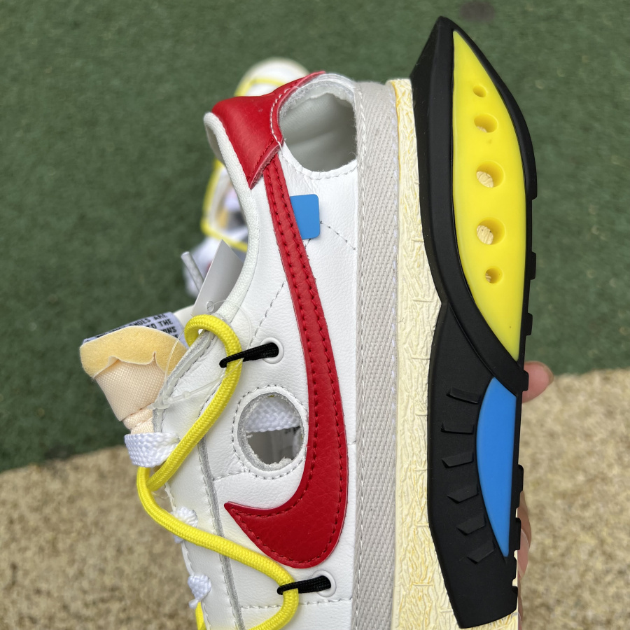 Off-White X Nike Blazer Low DH7863-100 - PerfectKickZ