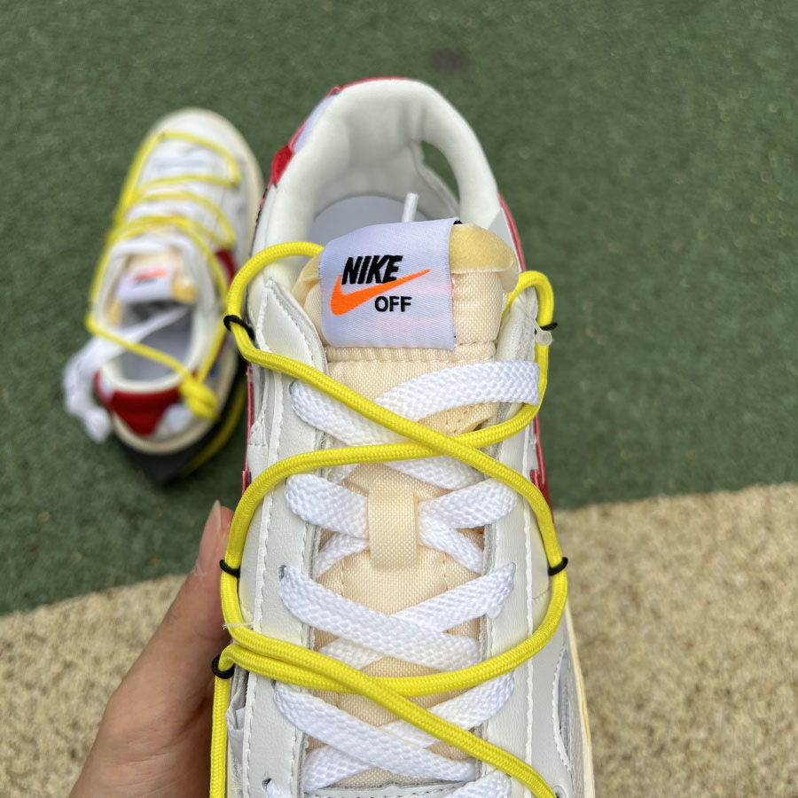 Off-White X Nike Blazer Low DH7863-100 - PerfectKickZ