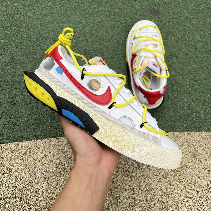Off-White X Nike Blazer Low DH7863-100 - 