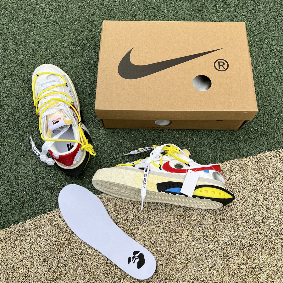 Off-White X Nike Blazer Low DH7863-100 - 