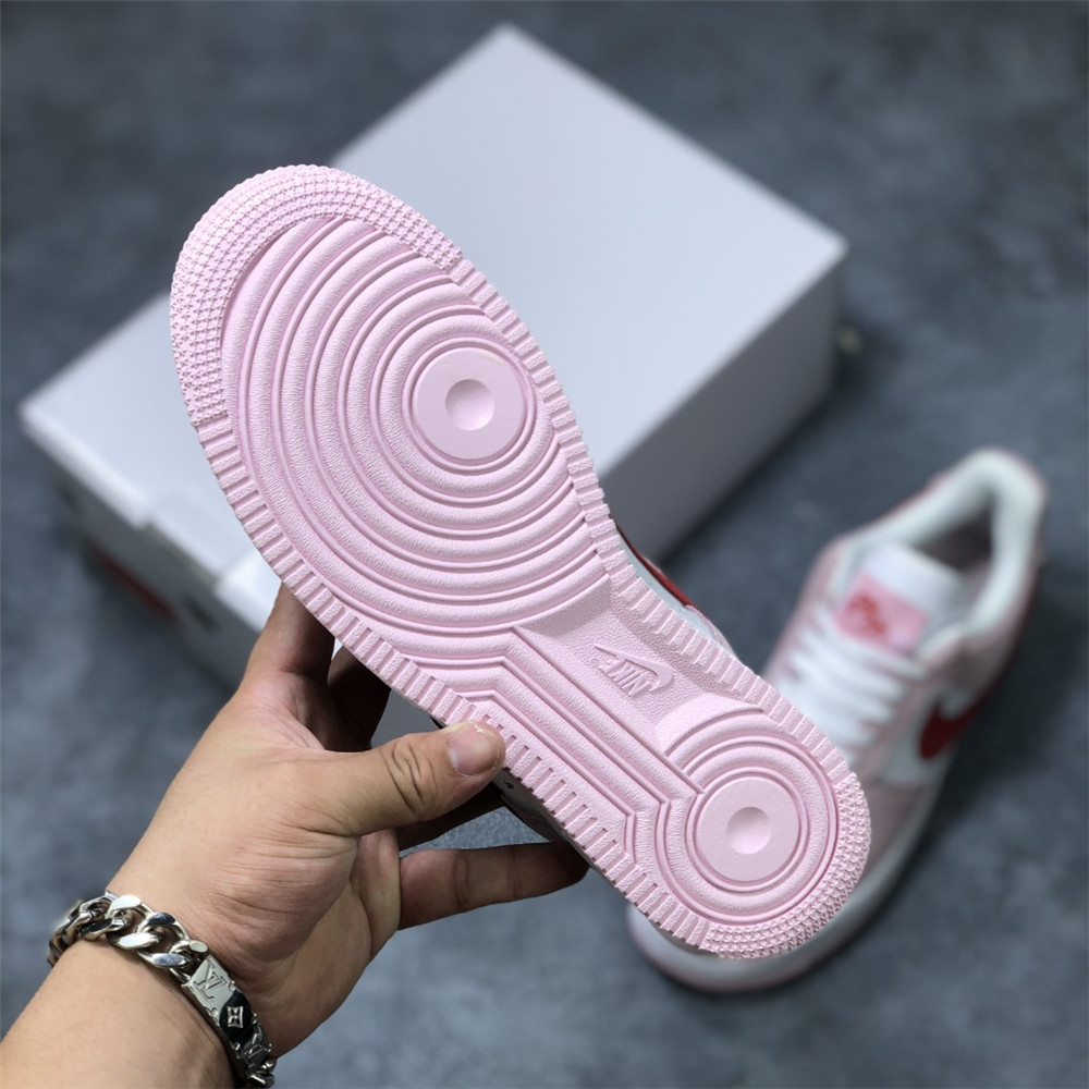 Nike Air Force Pink Valentine Sneaker - PerfectKickZ