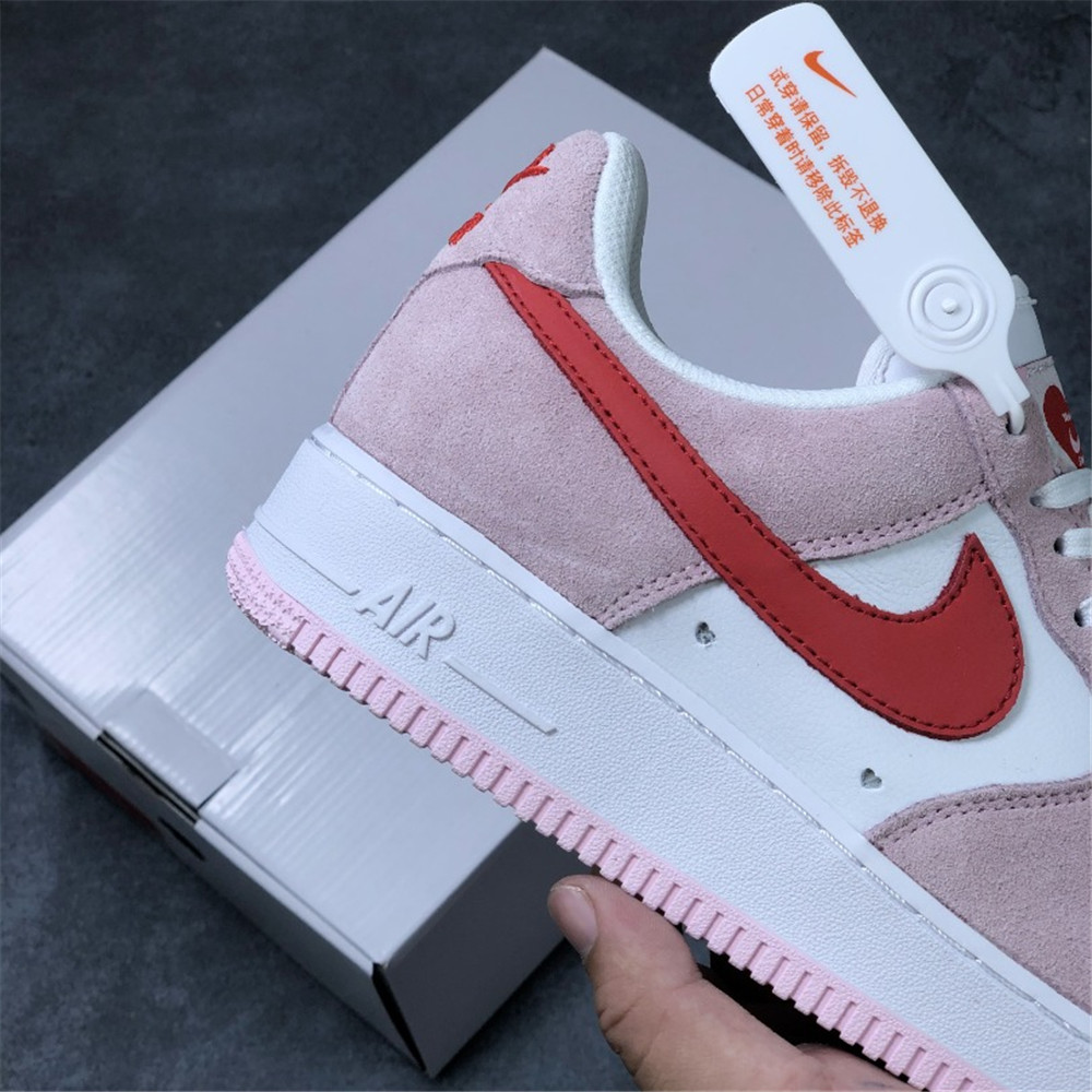 Nike Air Force Pink Valentine Sneaker - PerfectKickZ