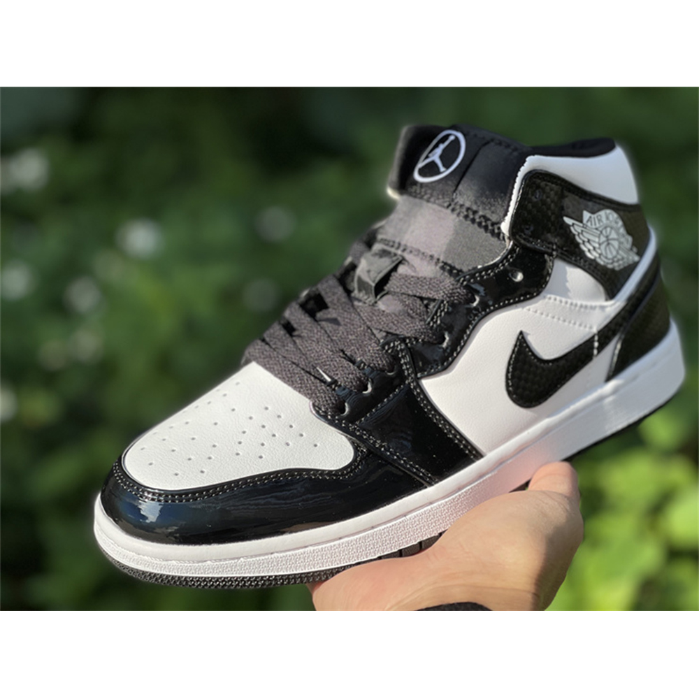Jordan AJ 1 Mid Oreo Sneakers - PerfectKickZ