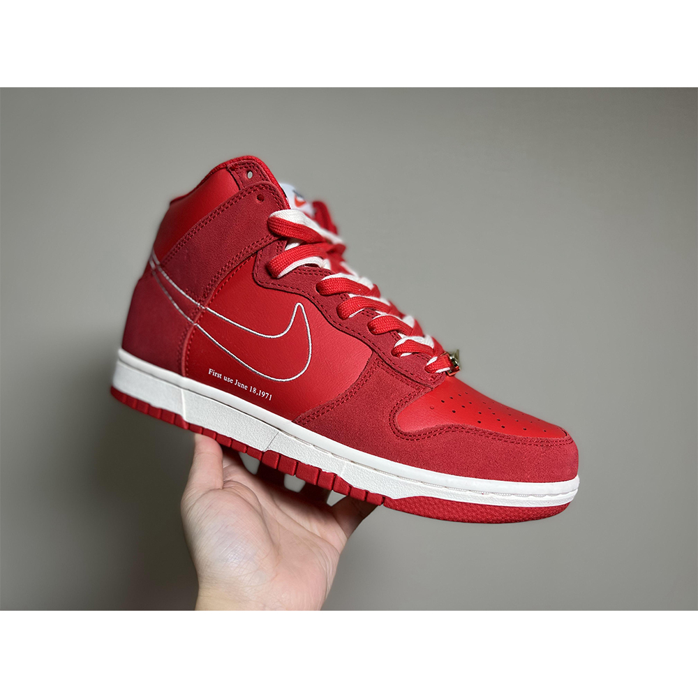 Nike Dunk High First Use Red Sneaker - PerfectKickZ