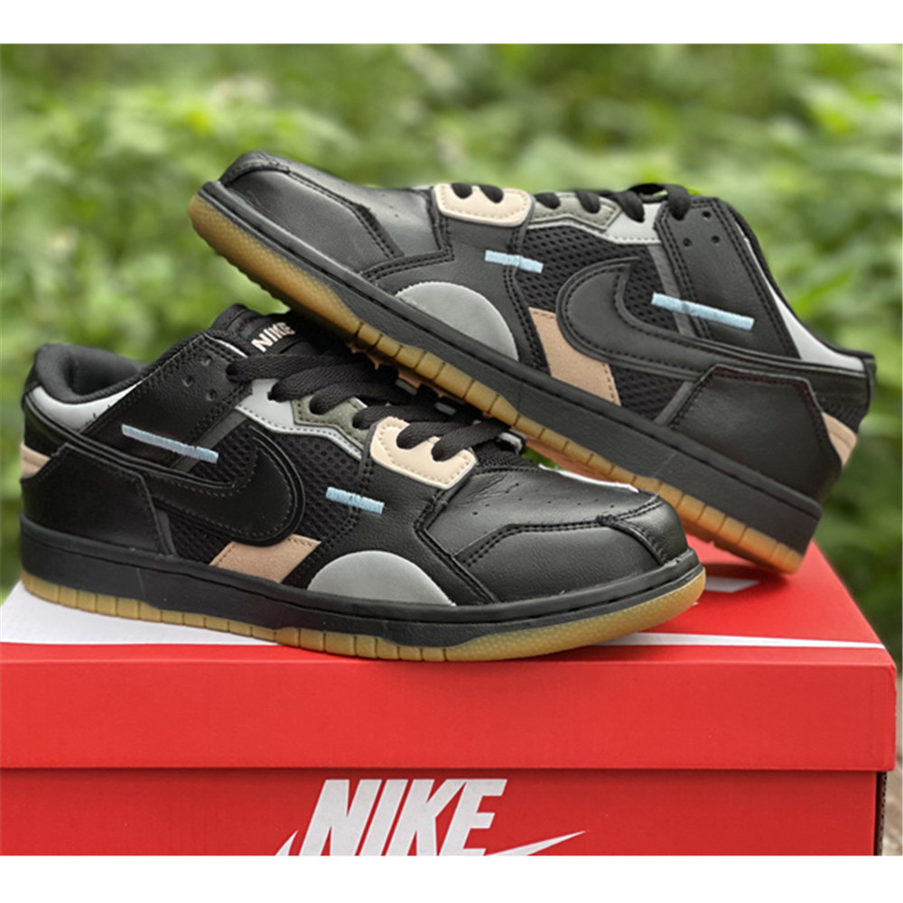Nike Dunk Scrap "Black Gum"  Sneaker - 