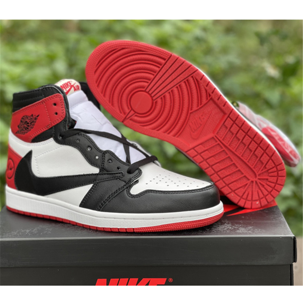 Jordan AJ1 Sneaker In Red&Black DH3227  - PerfectKickZ