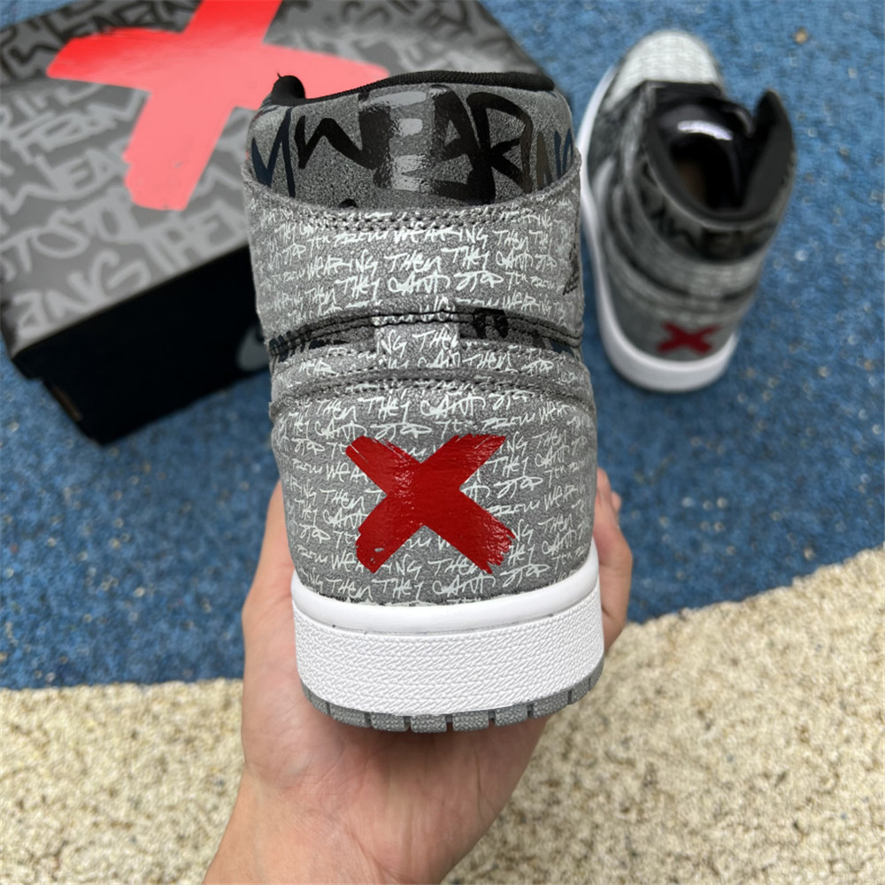 Jordan AJ1 High "OG Rebellionaire" Sneaker - 