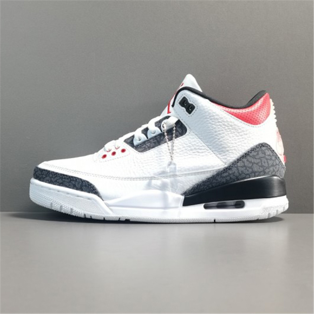 Jordan AJ3 SE-T JP Denim Fire Red Sneaker - PerfectKickZ
