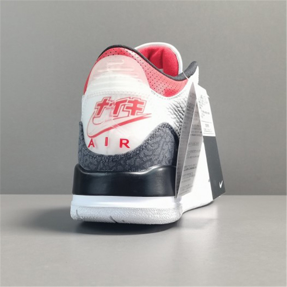 Jordan AJ3 SE-T JP Denim Fire Red Sneaker - PerfectKickZ