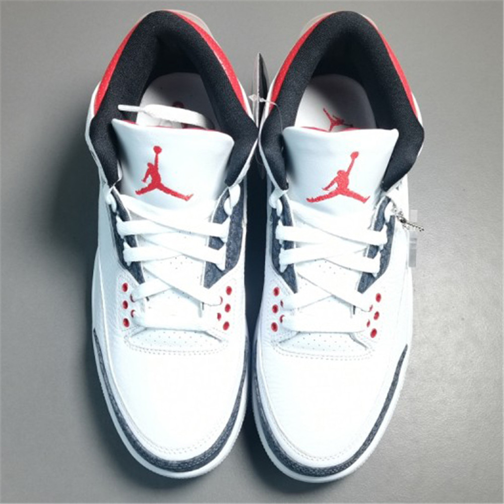 Jordan AJ3 SE-T JP Denim Fire Red Sneaker - PerfectKickZ