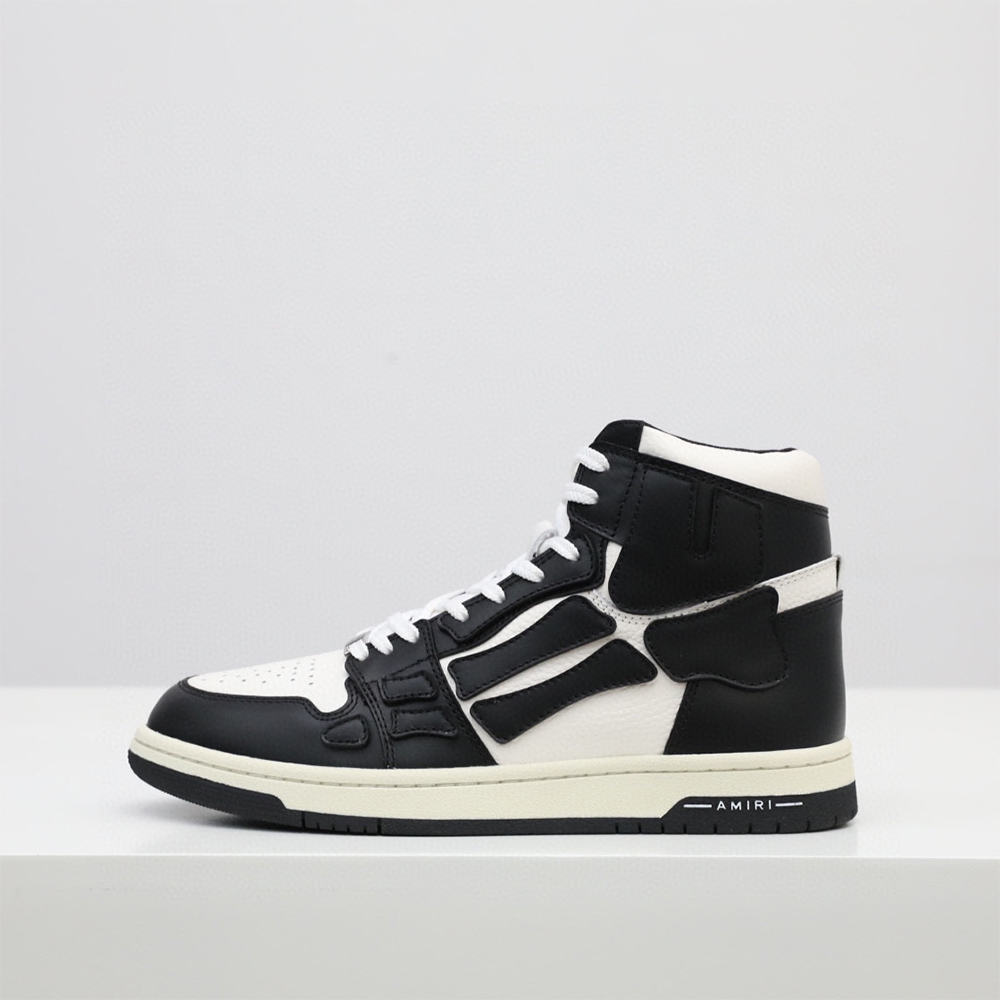 Amiri Skel-Top Hi Sneaker Black - PerfectKickZ