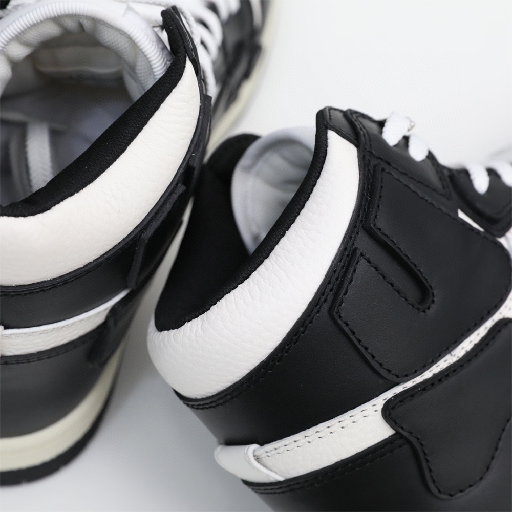 Amiri Skel-Top Hi Sneaker Black - PerfectKickZ