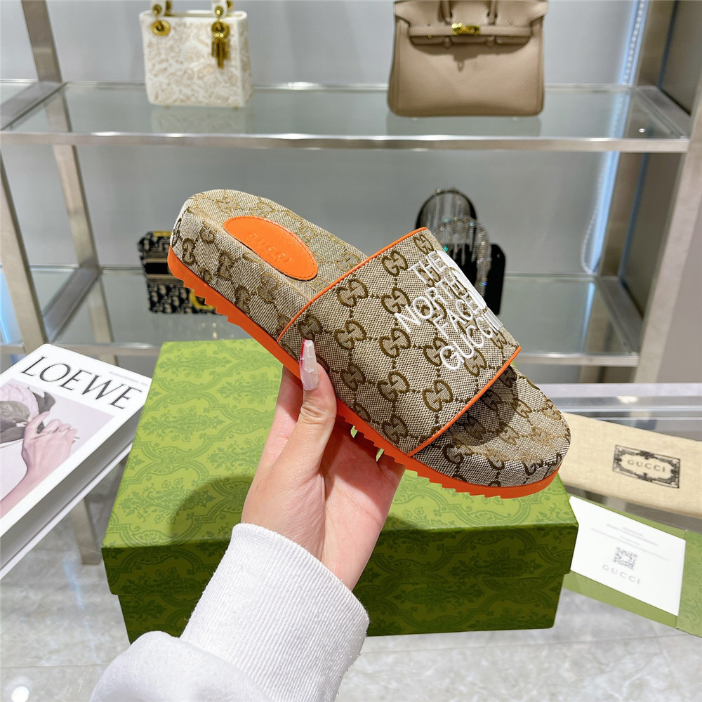 Gucci Men's The North Face x Gucci GG Slide - PerfectKickZ