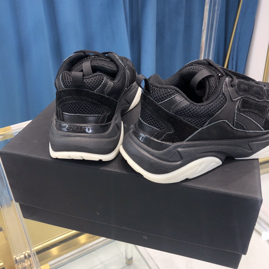 Amiri Bone Runner All Black - PerfectKickZ
