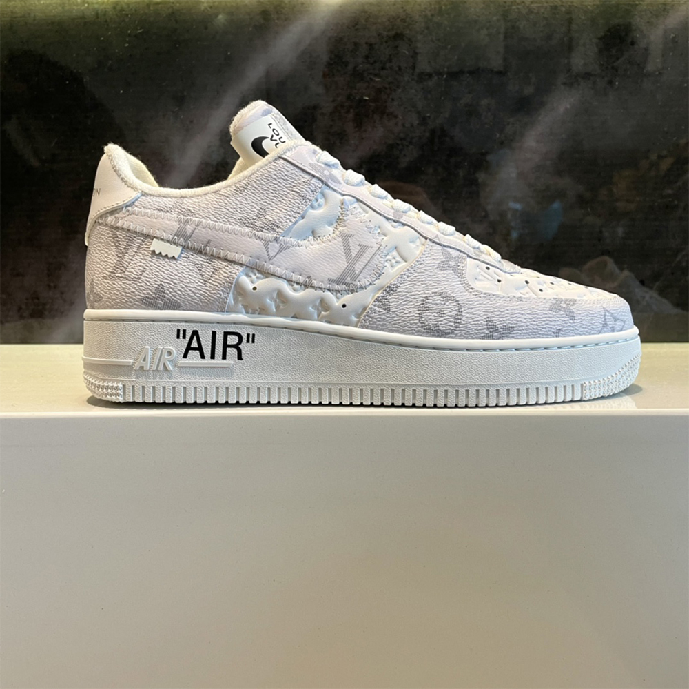 Louis Vuitton X Nike Air Force 1 Sneaker In Beige - PerfectKickZ