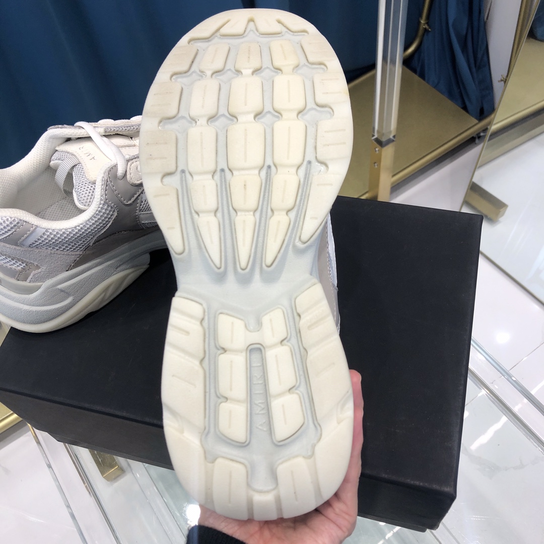 Amiri Bone Runner White & Silver - PerfectKickZ
