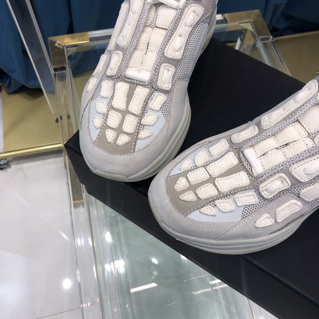 Amiri Bone Runner White & Silver - PerfectKickZ