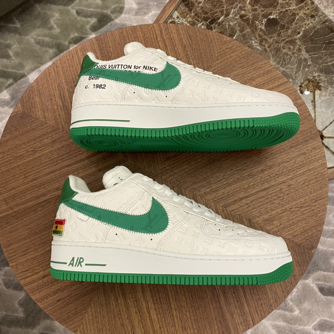 Louis Vuitton X Nike Air Force 1 Sneaker In White - PerfectKickZ