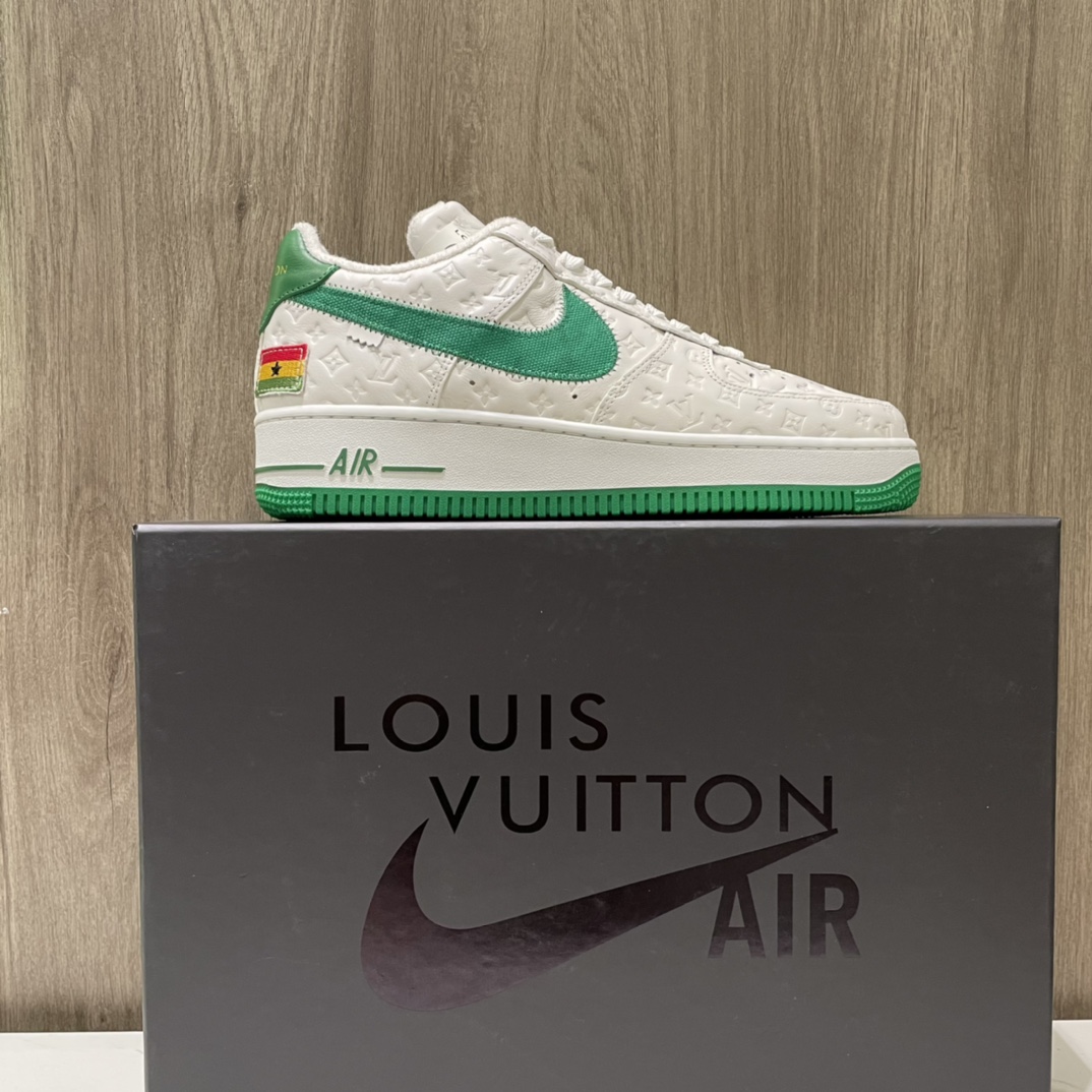 Louis Vuitton X Nike Air Force 1 Sneaker In White - PerfectKickZ