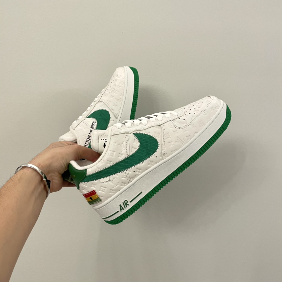 Louis Vuitton X Nike Air Force 1 Sneaker In White - PerfectKickZ