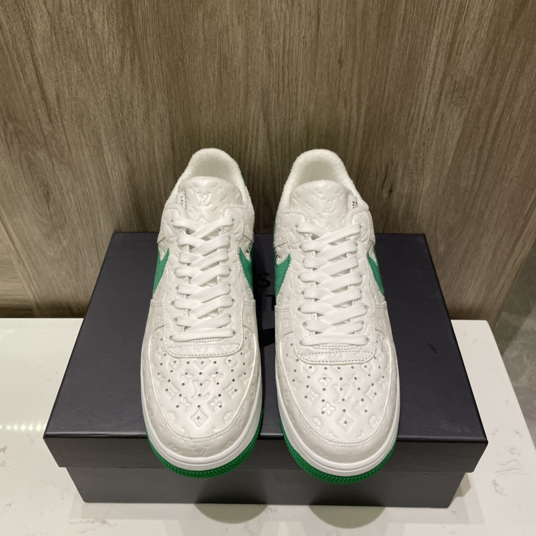 Louis Vuitton X Nike Air Force 1 Sneaker In White - PerfectKickZ