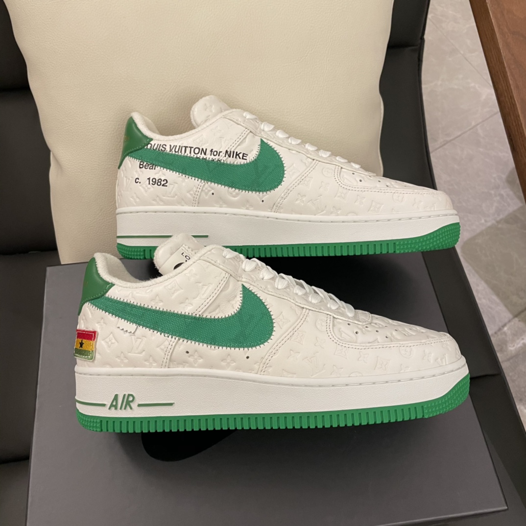 Louis Vuitton X Nike Air Force 1 Sneaker In White - PerfectKickZ