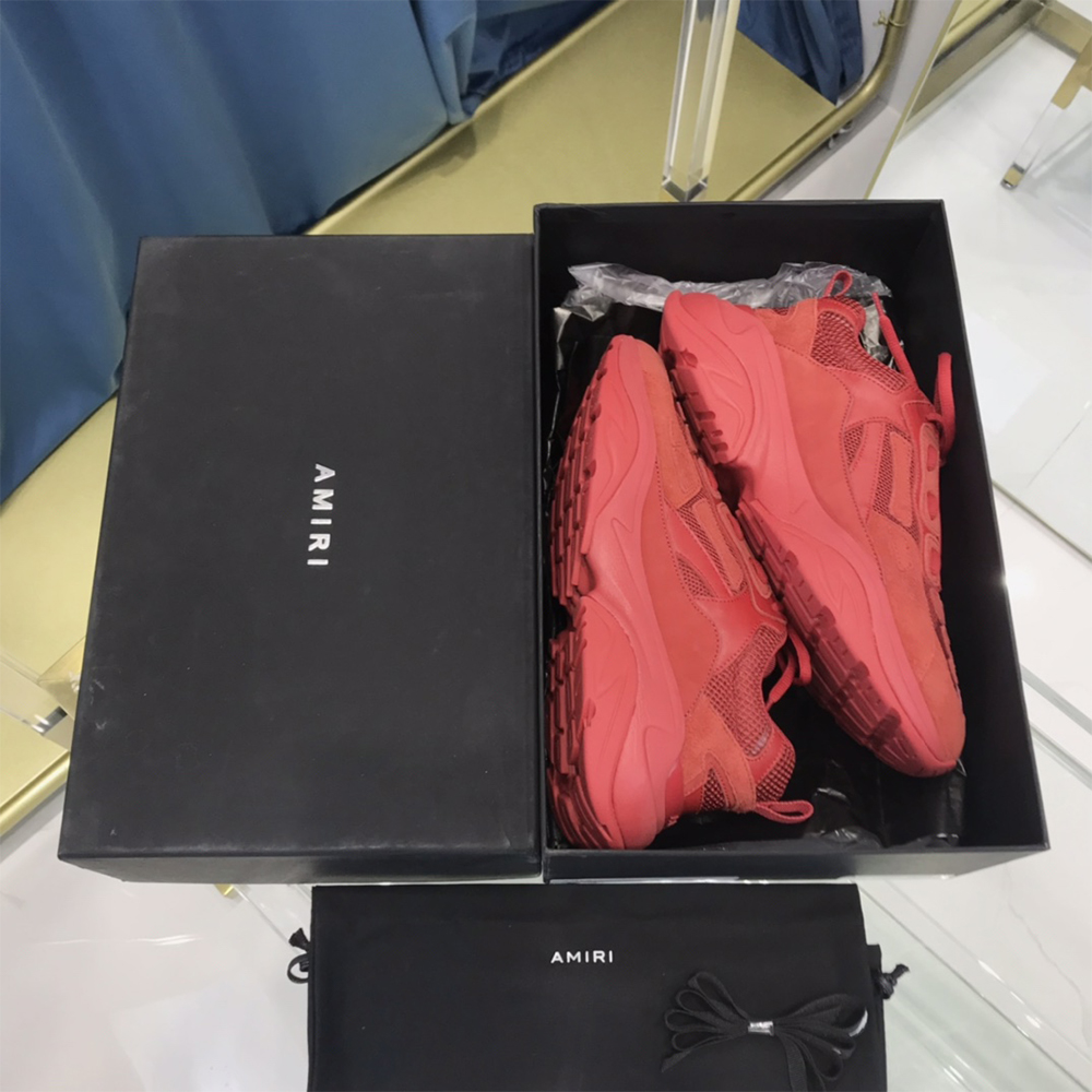 Amiri Bone Runner All Red - PerfectKickZ