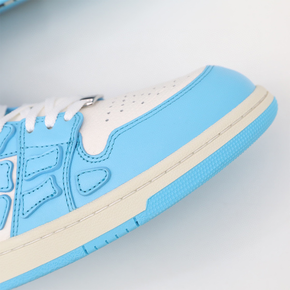 Amiri Skel-Top Hi Sneaker Blue/White - PerfectKickZ