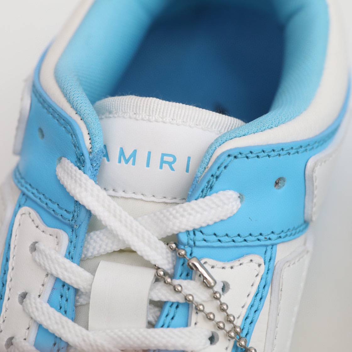 Amiri Skel-Top Low Sneaker Blue/White - PerfectKickZ