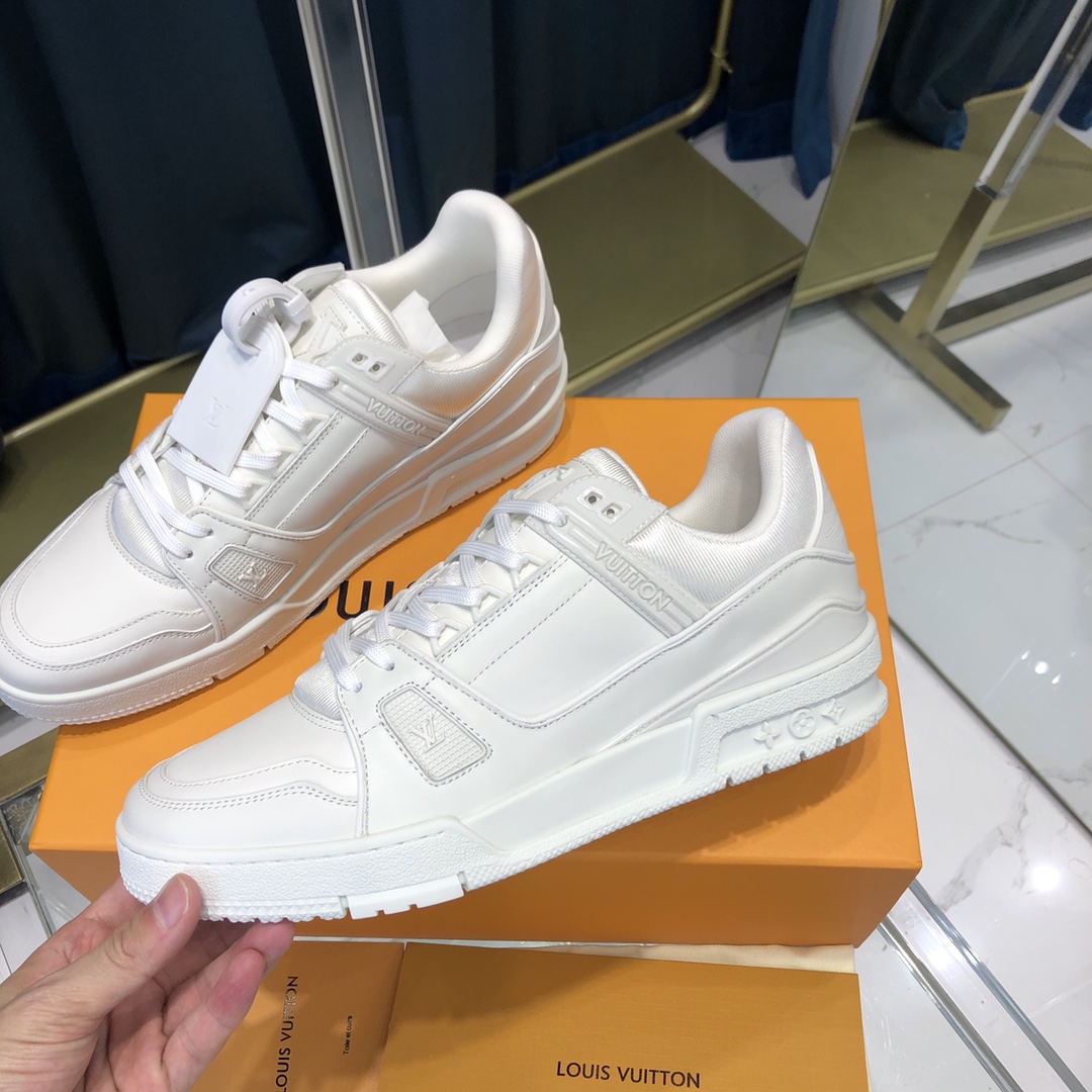 Louis Vuitton Trainer Sneaker(Upon UK Size) - PerfectKickZ
