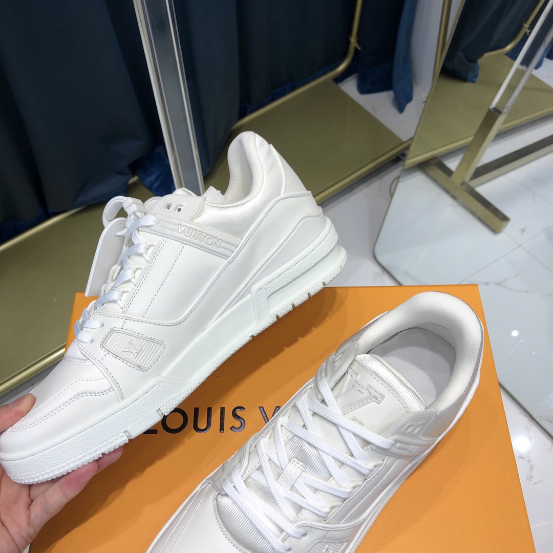 Louis Vuitton Trainer Sneaker(Upon UK Size) - PerfectKickZ
