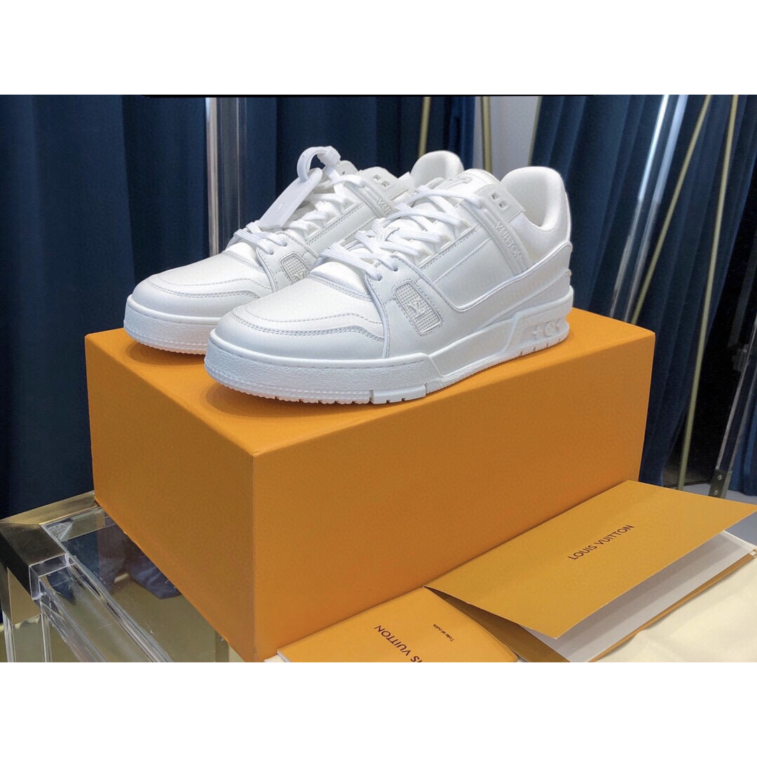 Louis Vuitton Trainer Sneaker(Upon UK Size) - PerfectKickZ