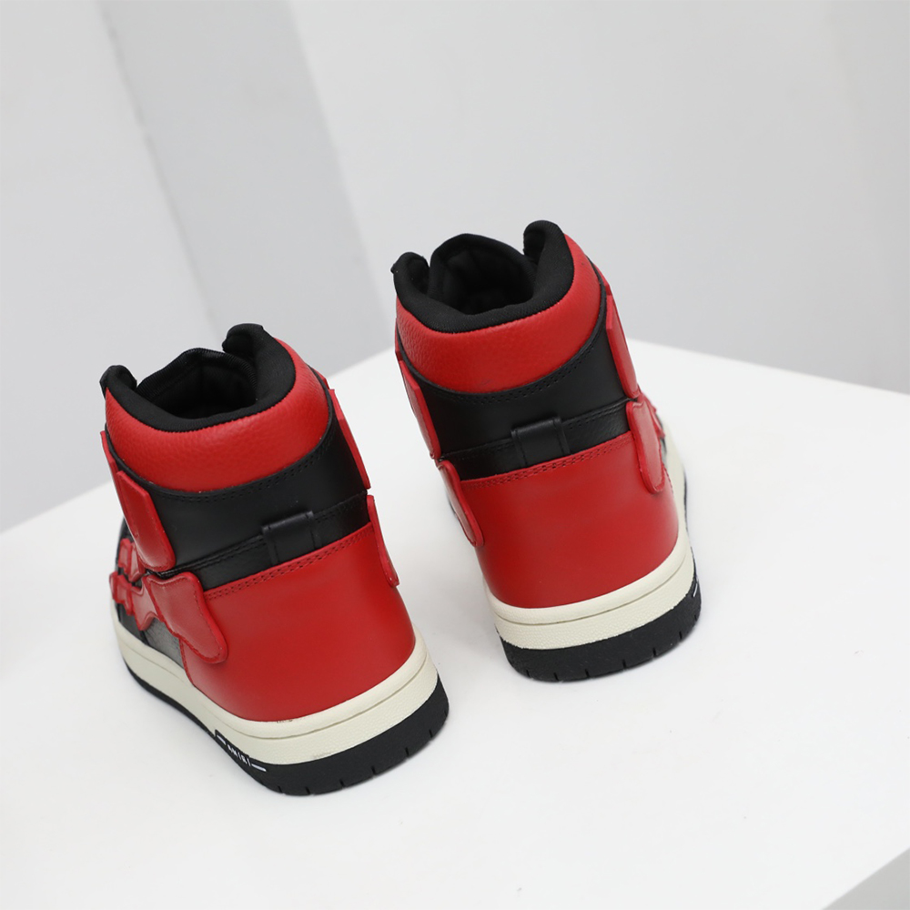 Amiri Skel-Top Hi Sneaker Red/Black - 