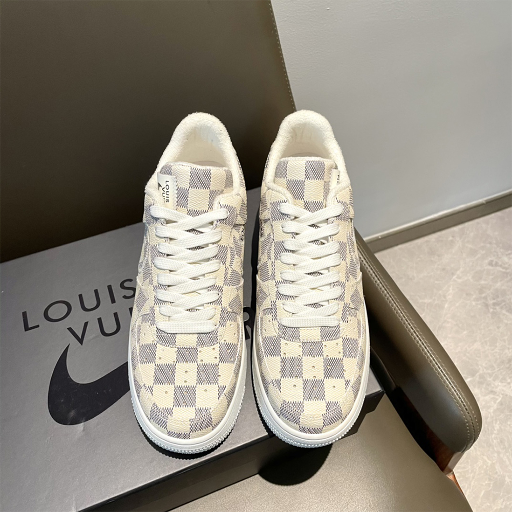 Louis Vuitton X Nike Air Force 1 Damier Sneaker - 