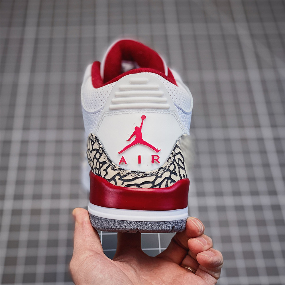 Air Jordan 3 Retro 'Cardinal Red' CT8532-126 Sneaker - PerfectKickZ