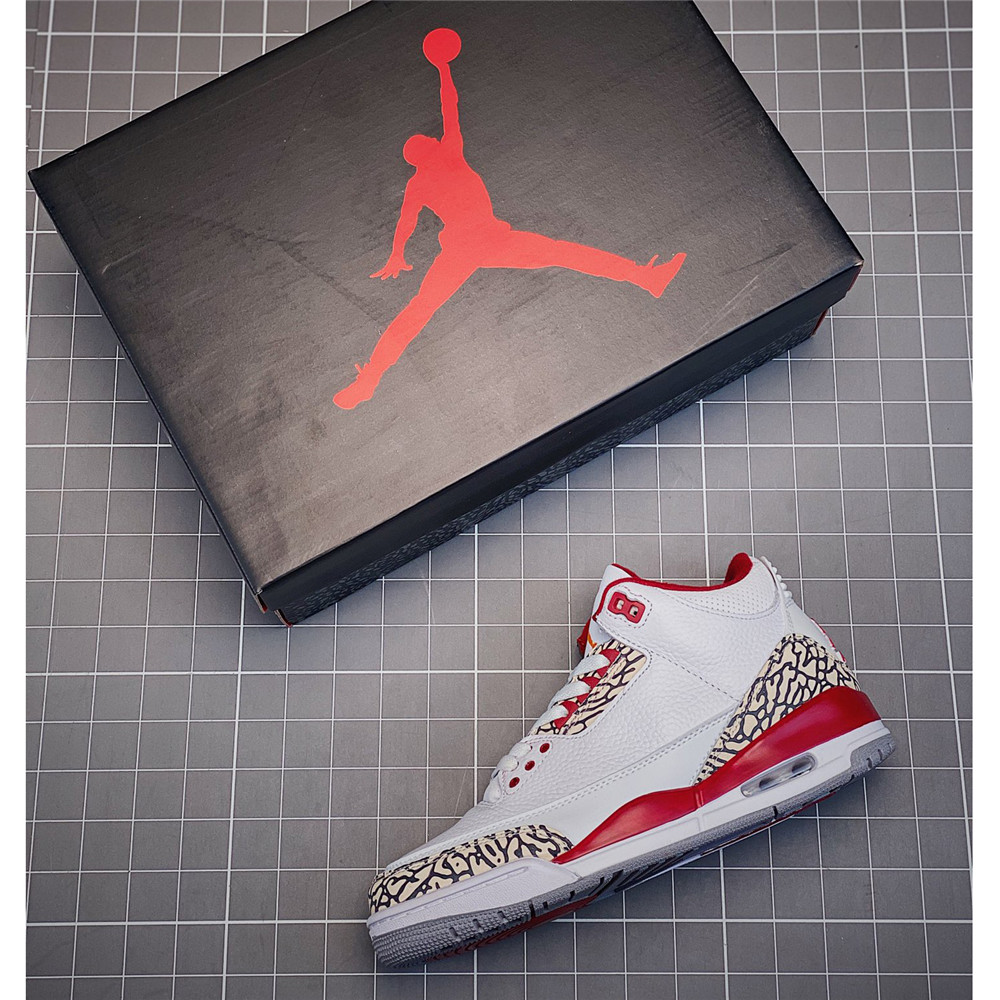 Air Jordan 3 Retro 'Cardinal Red' CT8532-126 Sneaker - PerfectKickZ