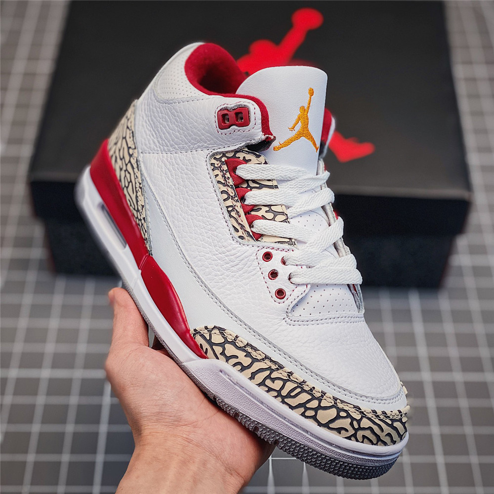 Air Jordan 3 Retro 'Cardinal Red' CT8532-126 Sneaker - PerfectKickZ